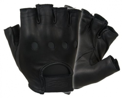 Leather Half Finger Gloves