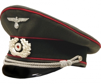 German Army Panzer Officer Visor Cap