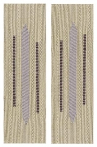 Bevo Army Collar Tabs - Generic & Late War