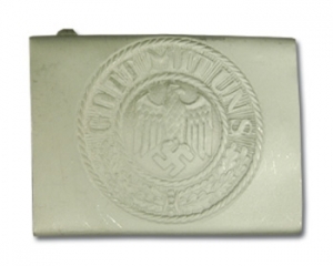 Belt Buckle- Army EM in Grey Steel