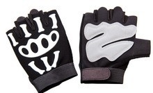 Leather Half Finger Gloves