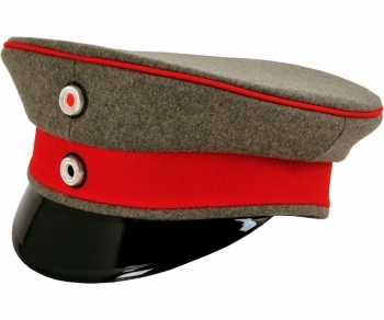 Prussian Officer Visor Cap - Model 1910