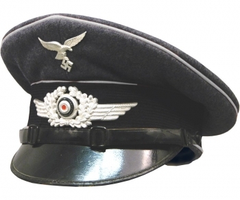 Luftwaffe EM Visor Cap, Hermann Goring Division