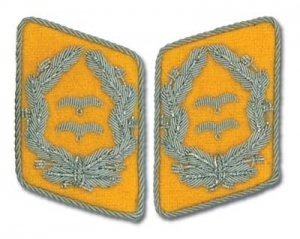 Luftwaffe Officer Collar Tabs - Oberstleutnant