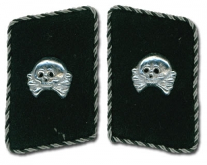 SS Totenkopf Collar Tabs 