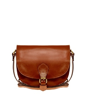 LEATHER SADDLE BAG