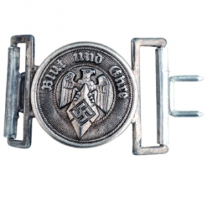 Hitler Youth Leader Belt Buckle in Aluminum