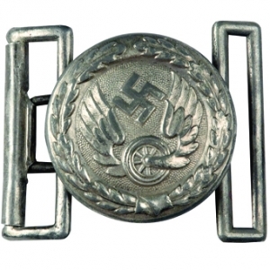 Railway Officer Belt Buckle in Aluminum