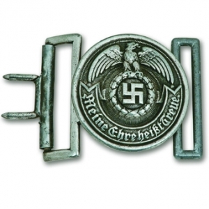 SS Officer Belt Buckle in Aluminum