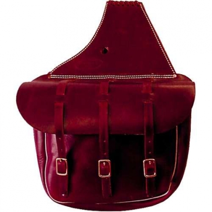 LEATHER SADDLE BAG