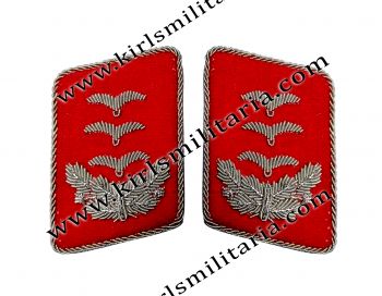 Luftwaffe FLAK Hauptmann collar tabs